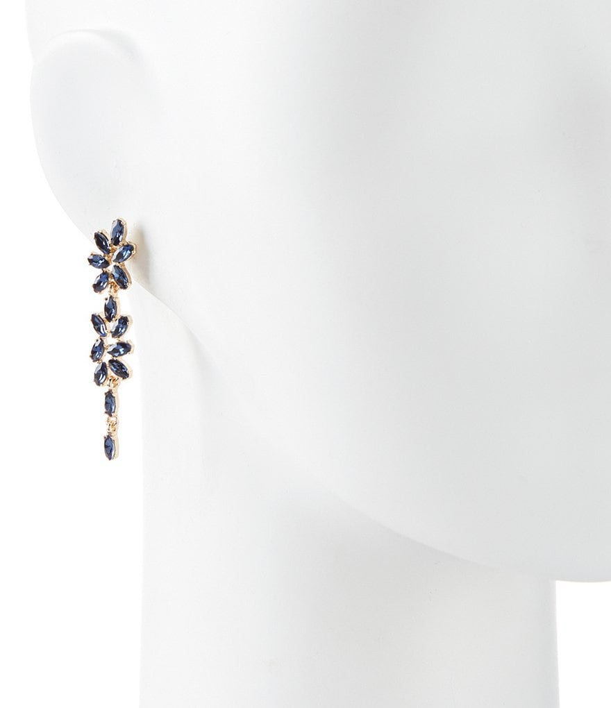 Gemma Layne Montana Linear Drop Statement Earrings