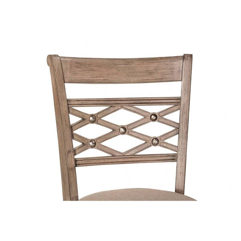 Chesney Barstool Weathered Gray - Hillsdale Furniture