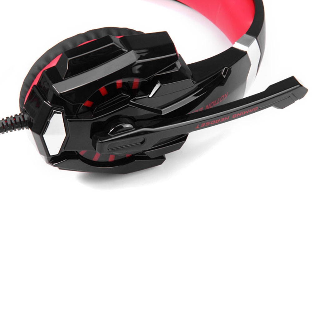 KOTION EACH G9000 Gaming Headphone 7.1 Surround USB Vibration Game Headset Headband Headphone with Mic LED Light for PC Gamer