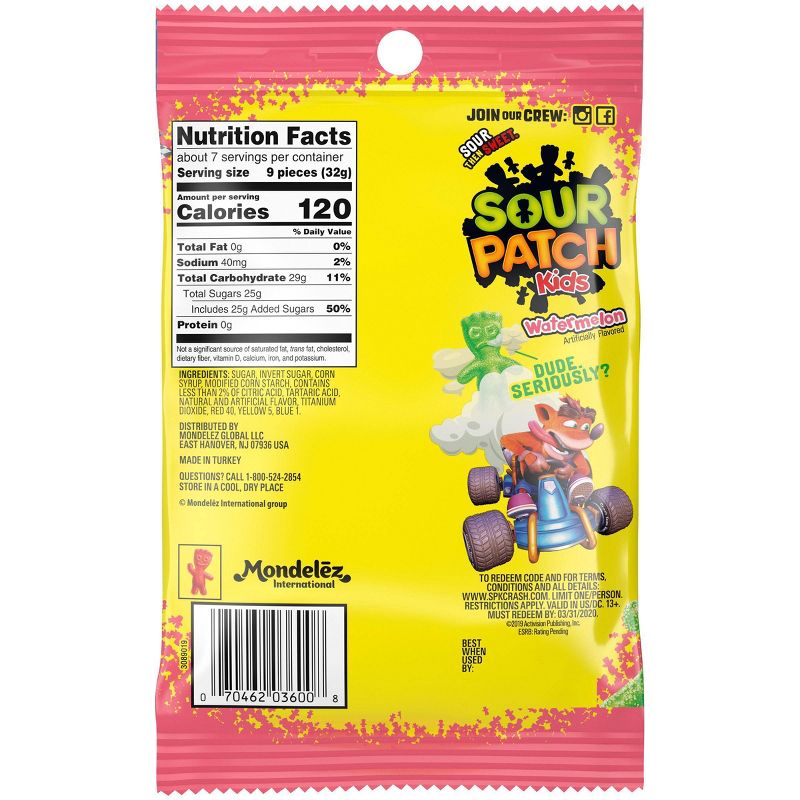 Sour Patch Watermelon Soft & Chewy Candy - 8oz