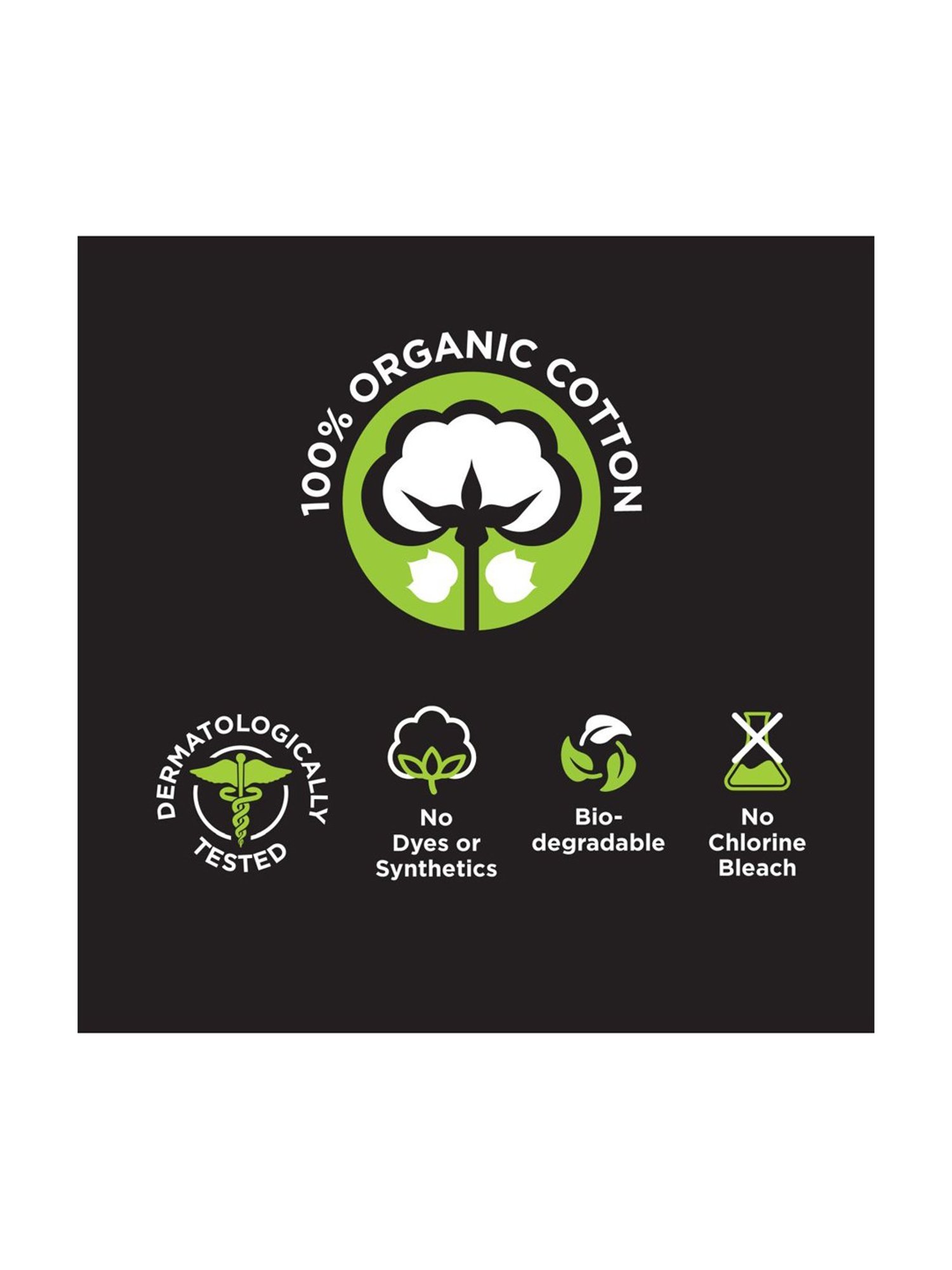 Pee Safe Organic Cotton Tampon (Super plus) - Pack of 16