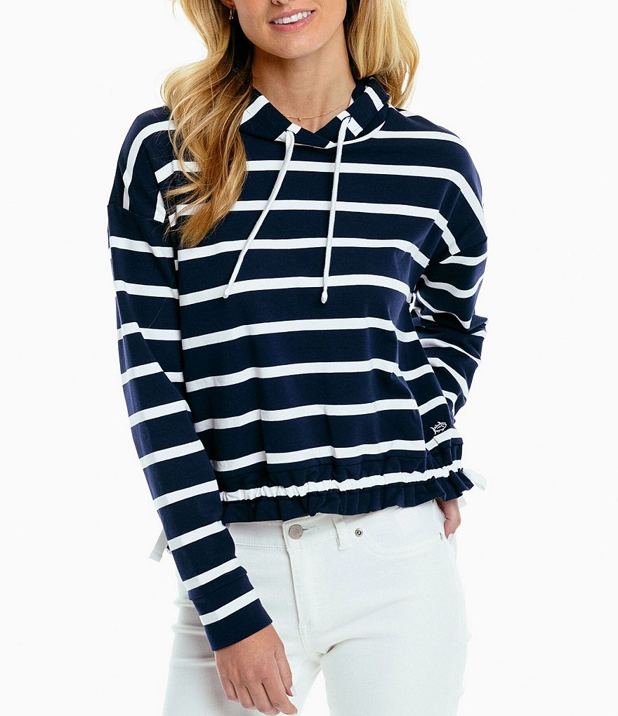 Southern Tide Marit Striped Hoodie