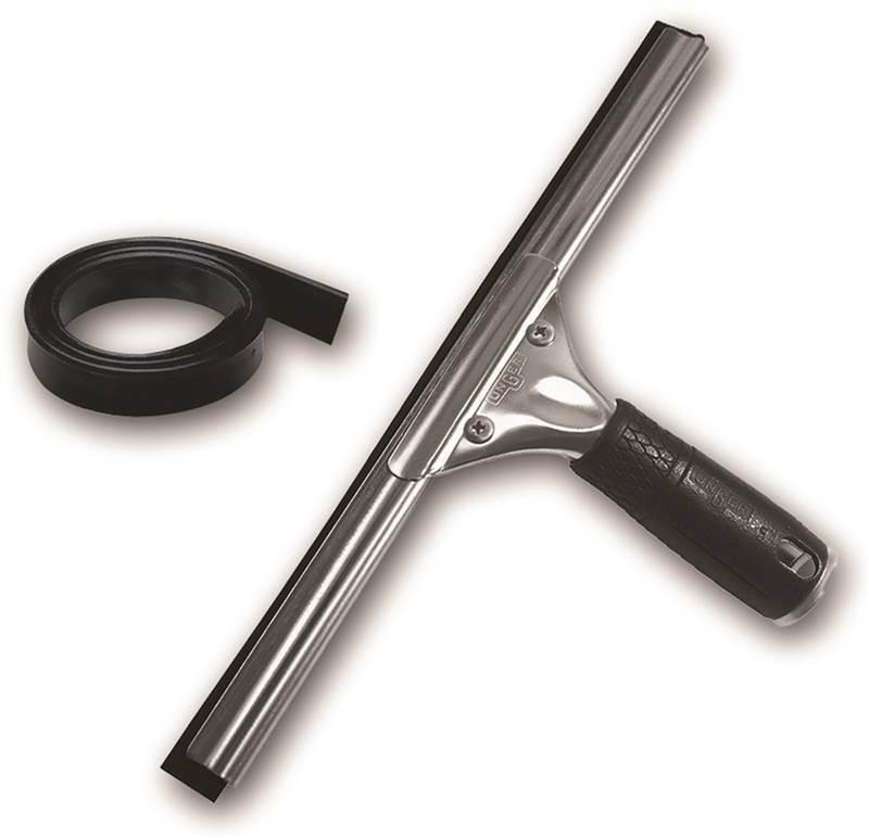 NEW Unger 961010 Steel Squeegee with Bonus Rubber 12" 8650988