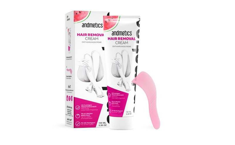 andmetics Hair Removal Cream - 3.3 fl oz