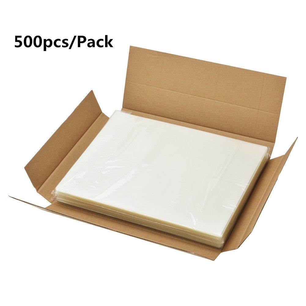 BESTEASY 3 Mil Clear Letter Size Thermal Laminating Pouches, 8.9'' x 11.4'', Pack of 500