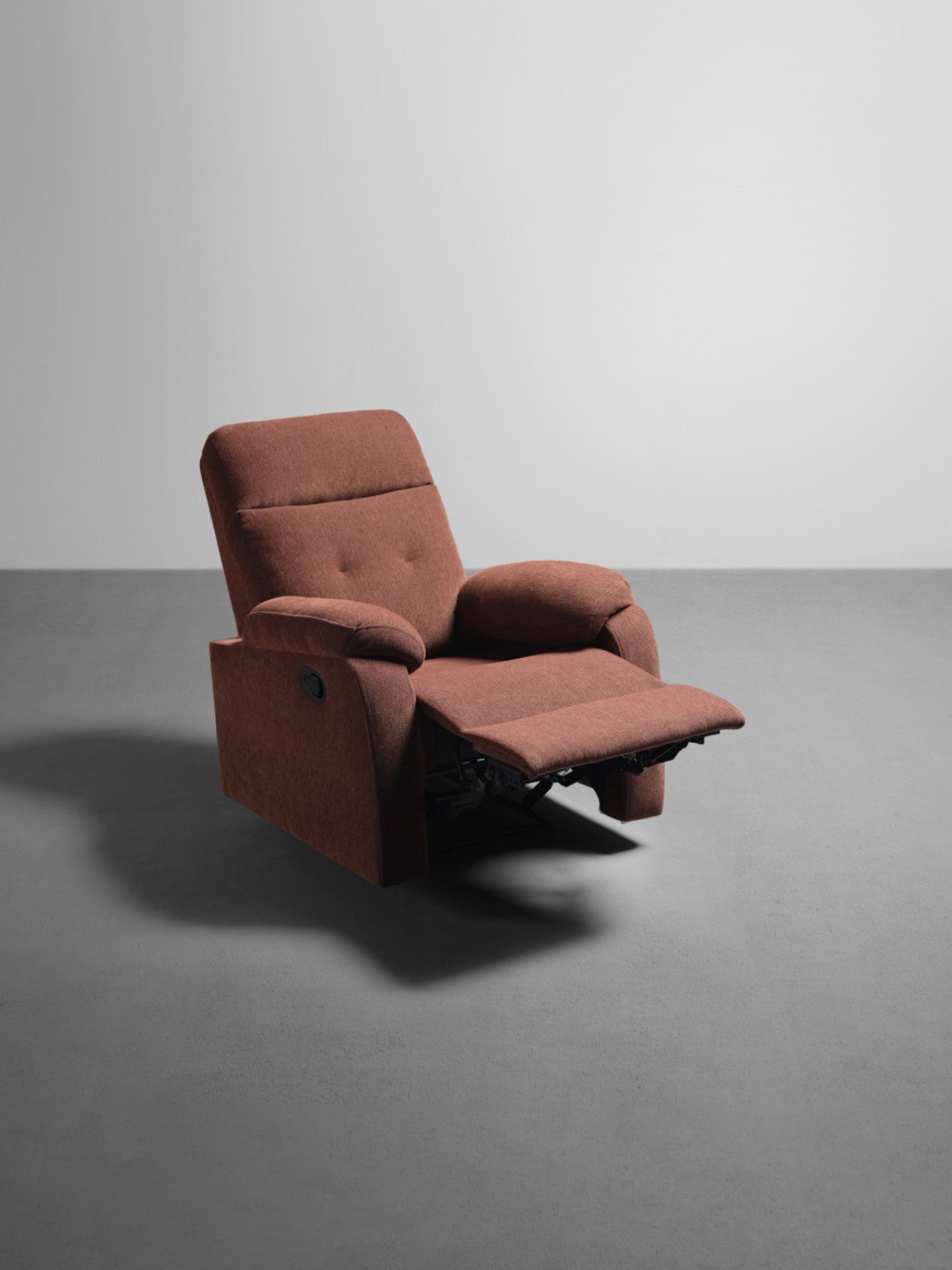 Durian Berry Black Premium Leatherette 2 Seater Sofa