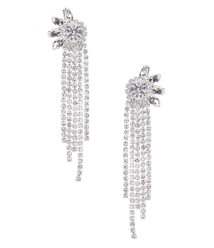 Cezanne Fringe Chandelier Earrings