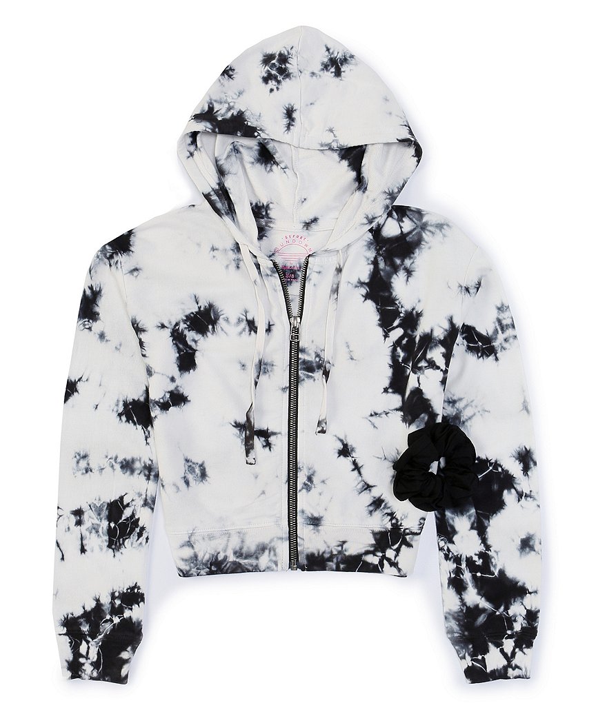 Dream Life Big Girls 7-16 Embossed Heart Cozy Hoodie