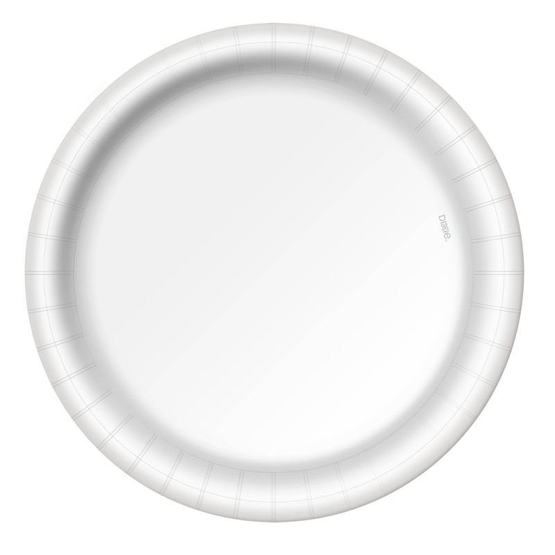 Dixie Everyday White Plate 10" - 54ct