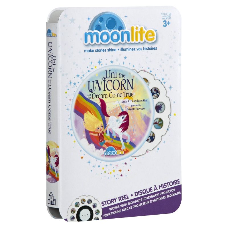 Moonlite - Uni the Unicorn and the Dream Come True Story Reel for Moonlite Storybook Projector, for Ages 3 and Up