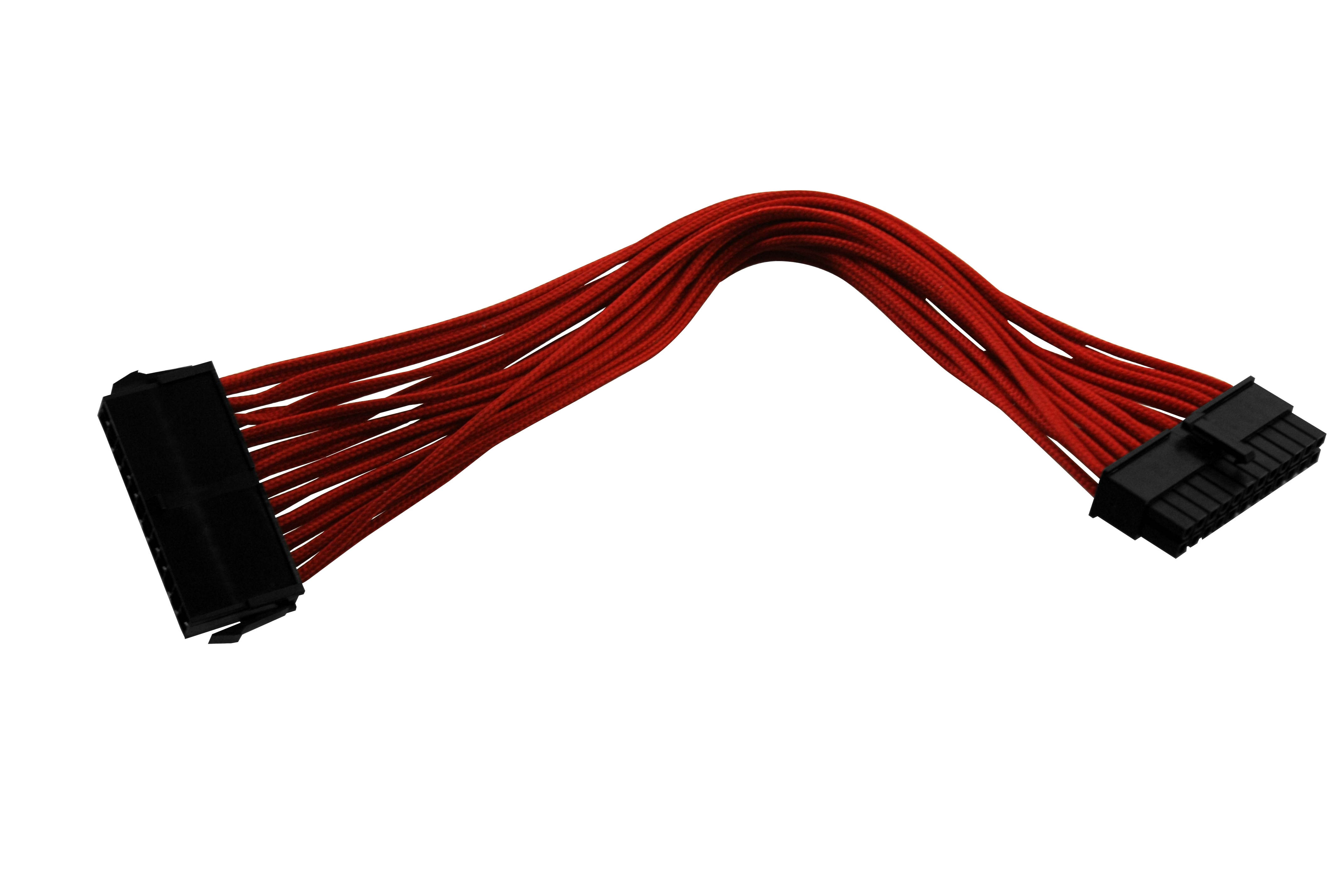 RAIDMAX ATX 24Pin to 20+4Pin PSU Power Supply Extension Cable-Black