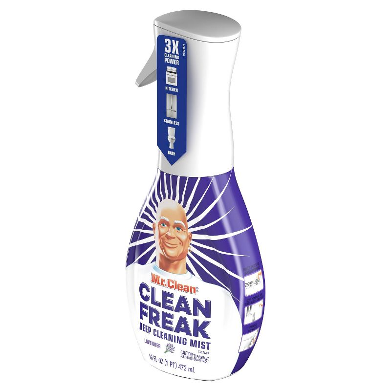 Mr. Clean, Clean Freak Deep Cleaning Mist Multi-Surface Spray, Lavender Scent Starter Kit - 16 fl oz/1ct