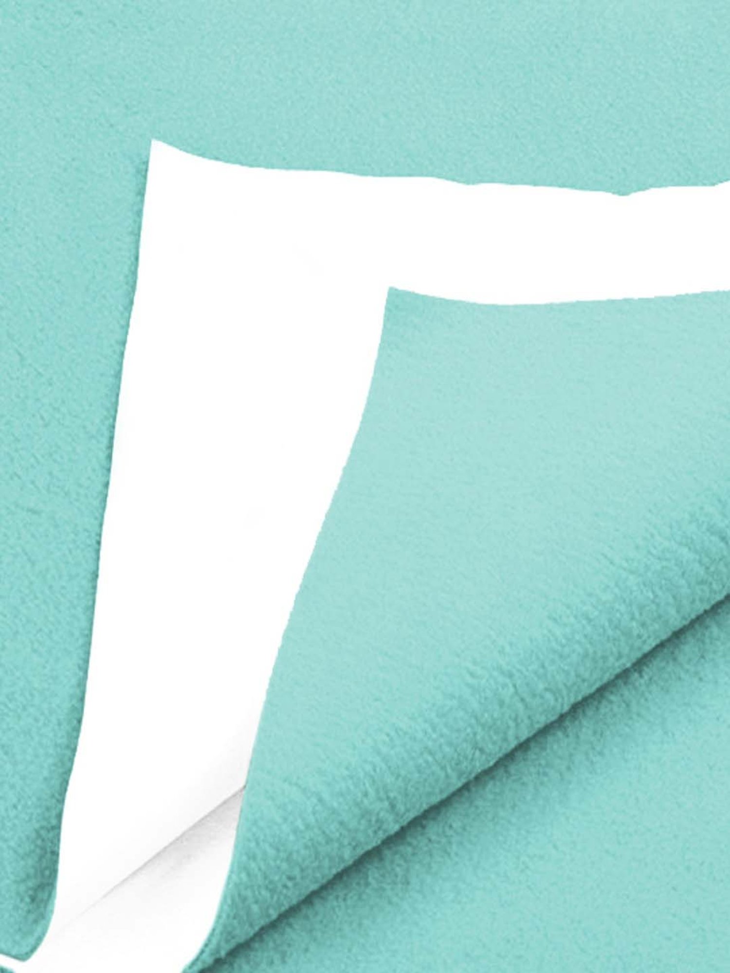 Bianca Smart Dry Light Green Microfibre Single Baby Mattress Protector - Set of 1