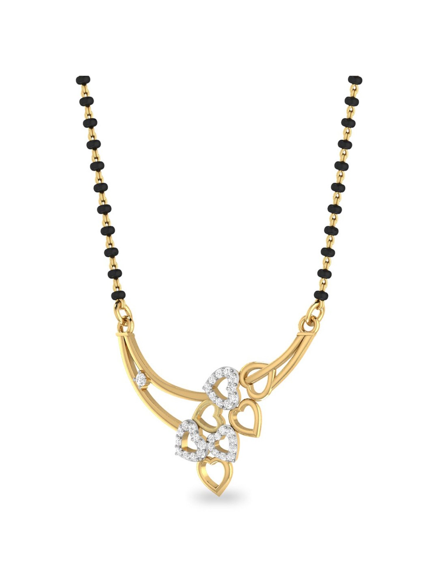 PC Jeweller Humsafar 18k Gold Mangalsutra