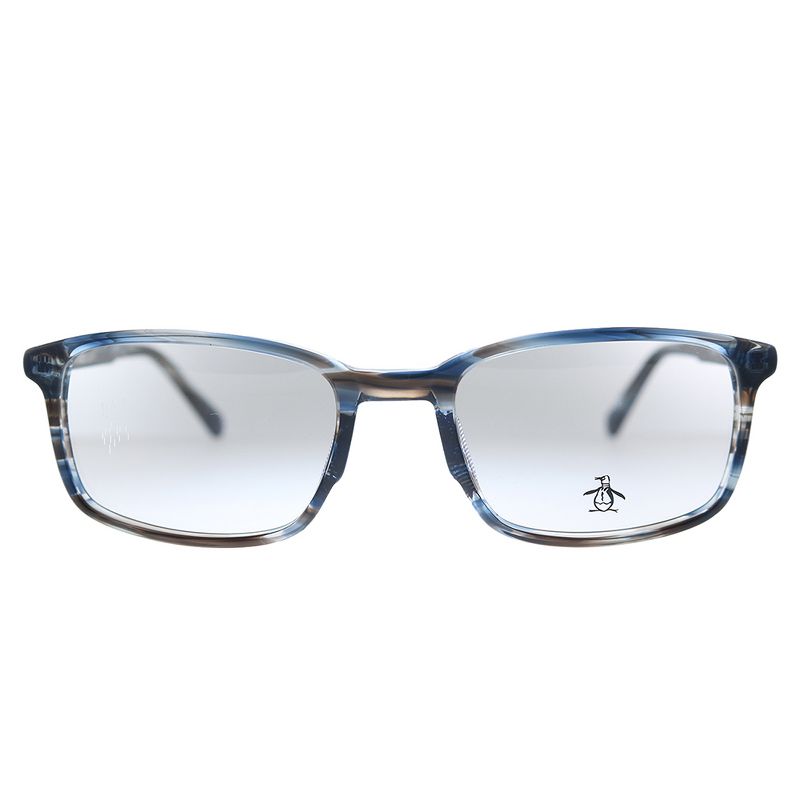 Original Penguin The Layne BL Unisex Square Eyeglasses Storm Blue 51mm