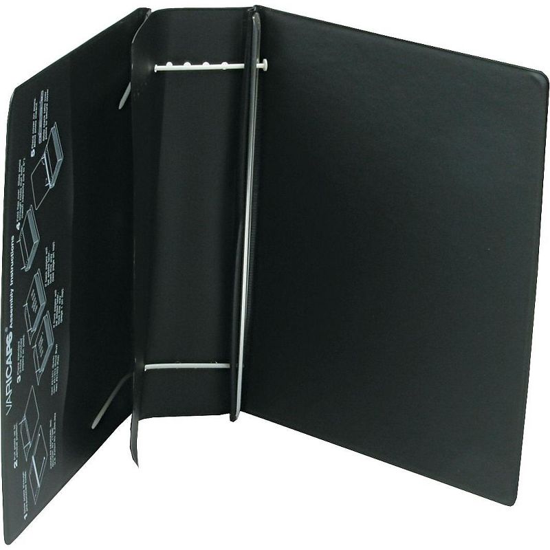 Charles Leonard Varicap6 Expandable 1 To 6 Post Binder 11 x 8-1/2 Black 61601