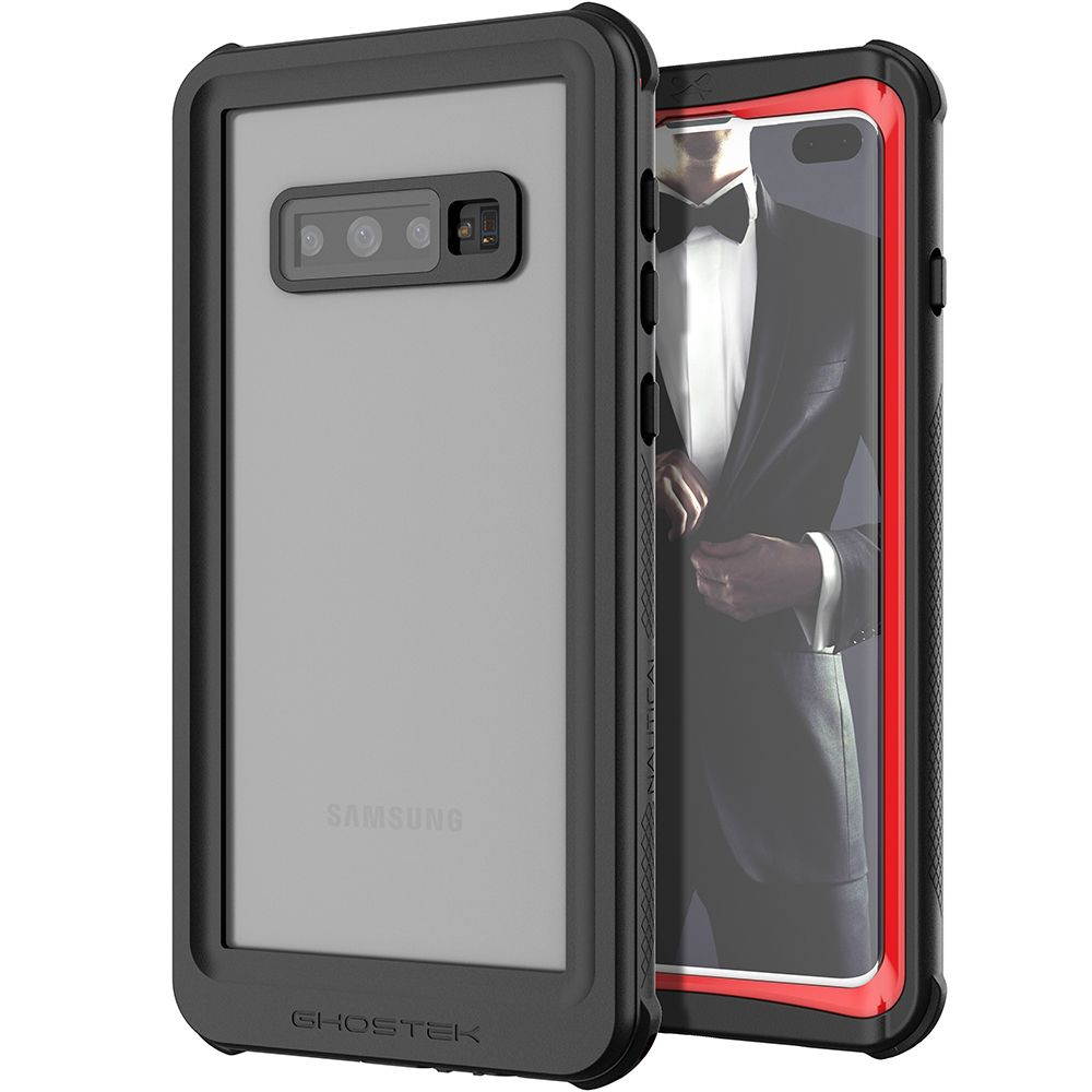 Ghostek Nautical Galaxy S10e Waterproof Case with Screen Protector Super Heavy Duty Protection Rugged Shockproof Full Body Underwater Watertight Seal Cover for 2019 Galaxy S10e (5.8 Inch) - (Black)