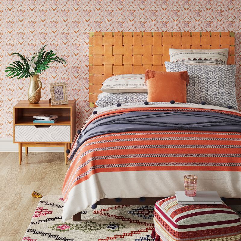 5" x 7" Carved Wood Frame White - Opalhouse™