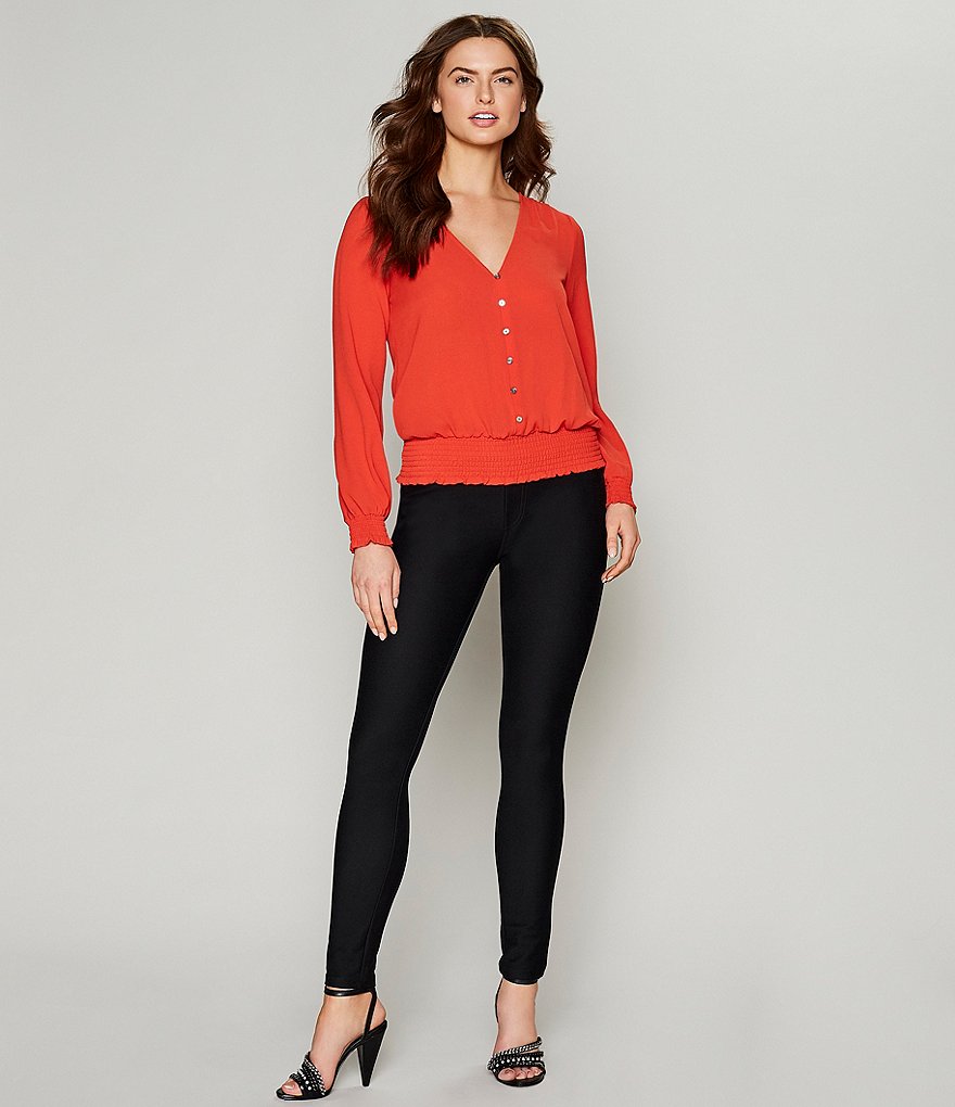 MICHAEL Michael Kors Stretch Knit Twill Leggings