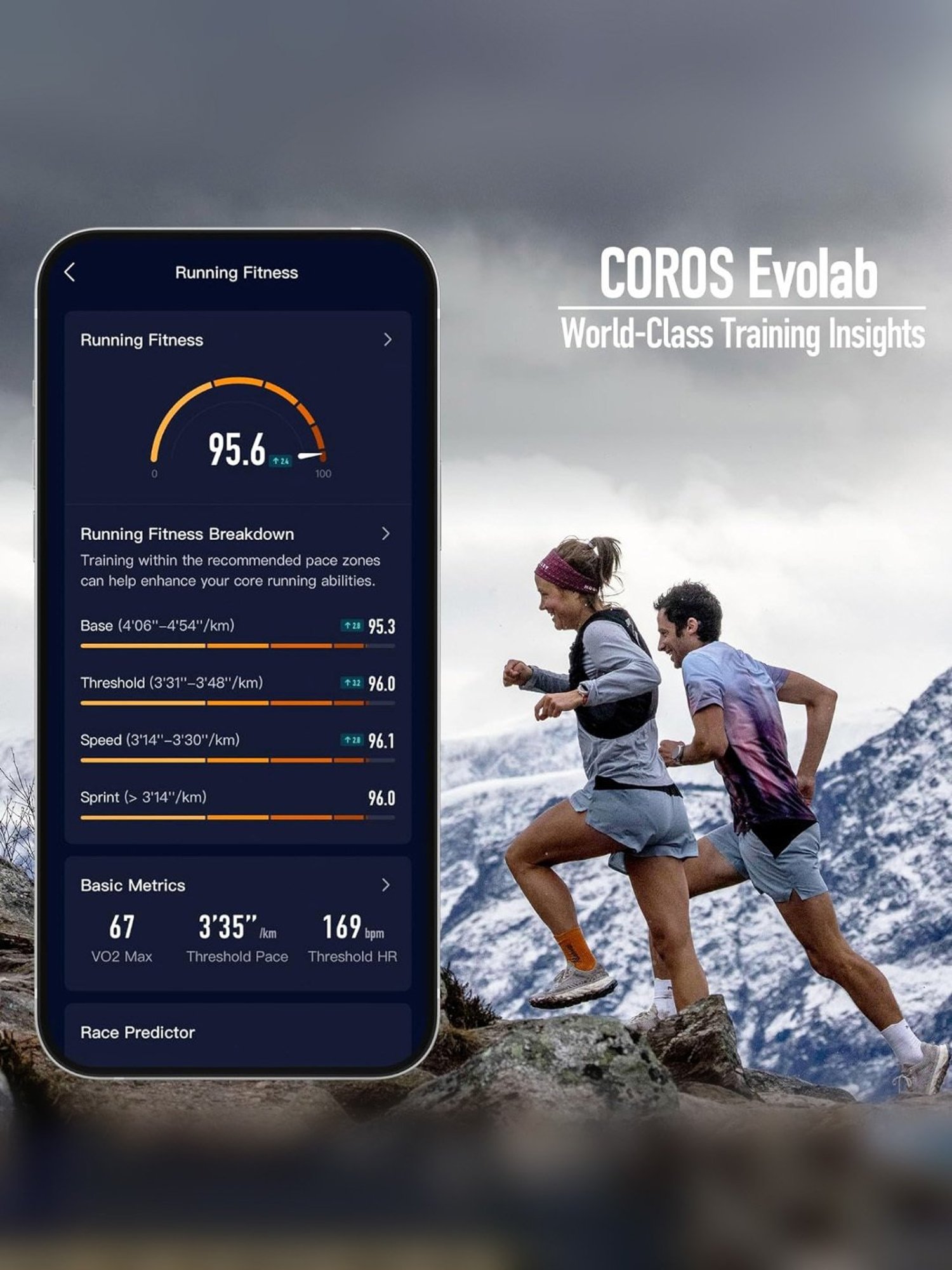 Coros APEX 2 Pro GPS Outdoor Smartwatch with Nylon Band (Black)