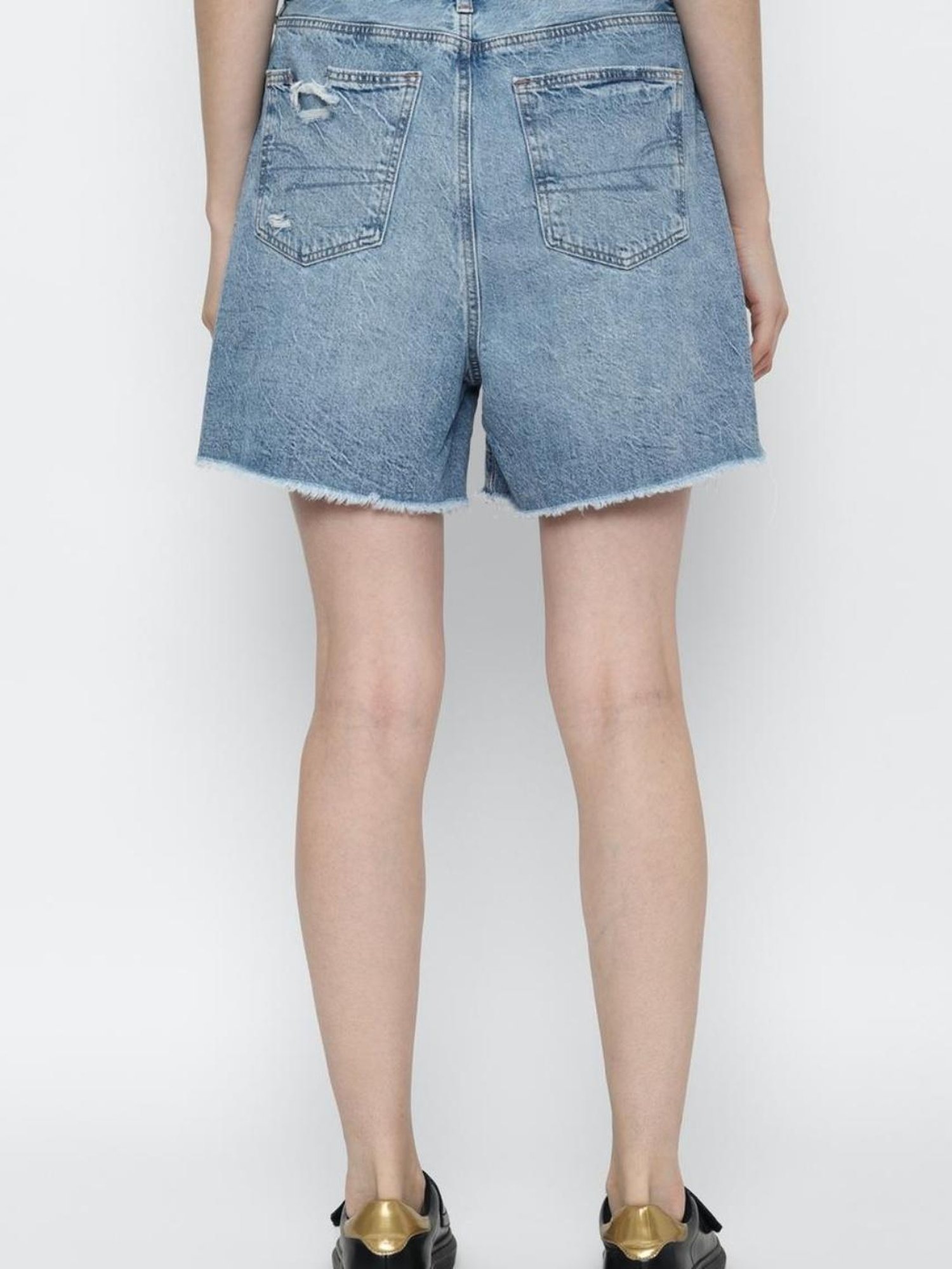 American Eagle Outfitters Blue Regular Fit Shorts