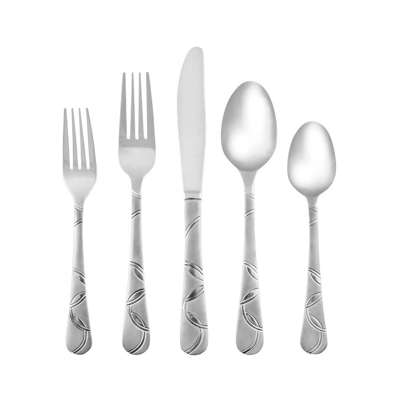 Cambridge Silversmiths Felicity Sand 20 Piece Silverware Set