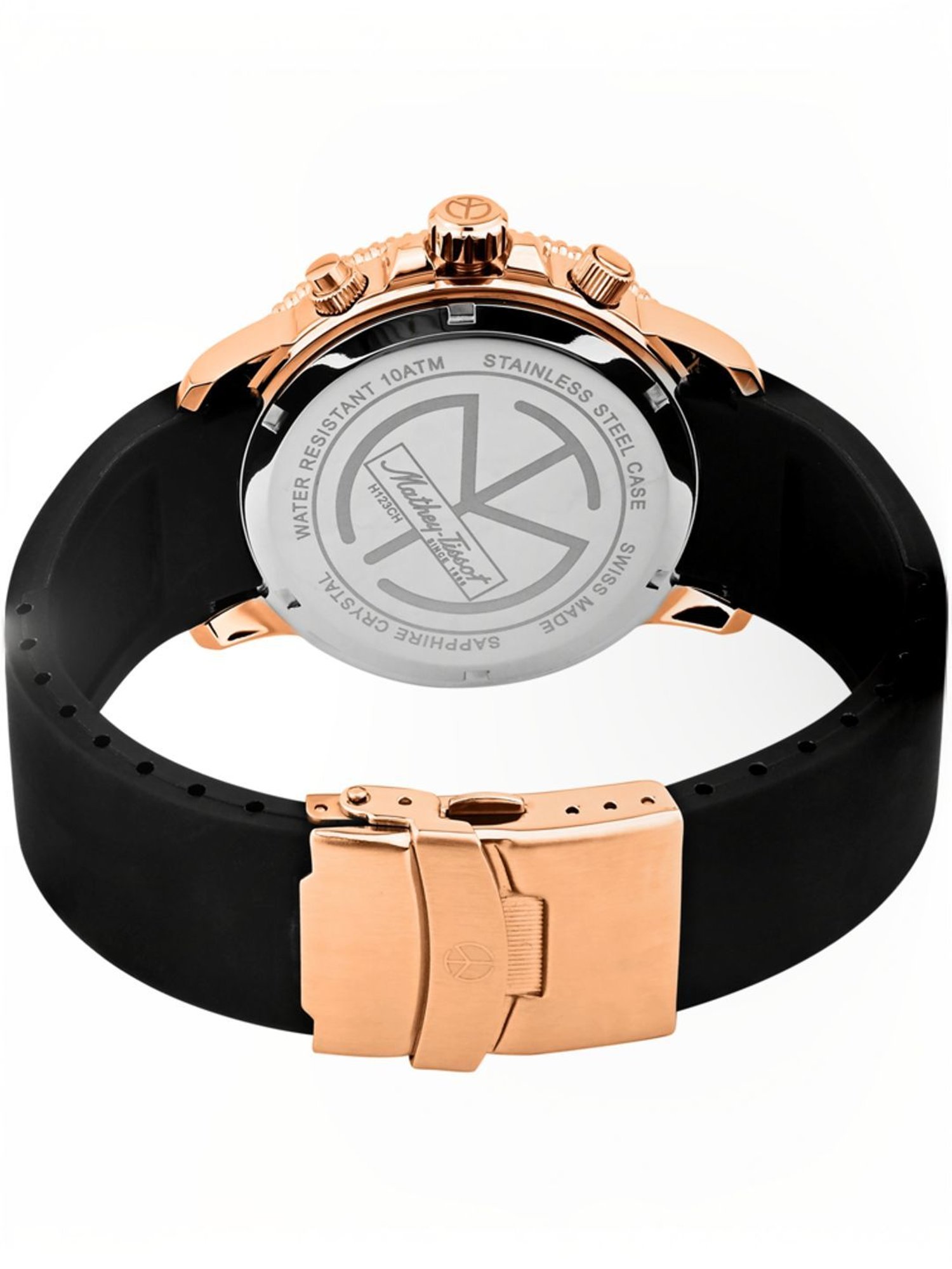 Mathey Tissot H123CHPLN Lagoon Analog Watch for Men