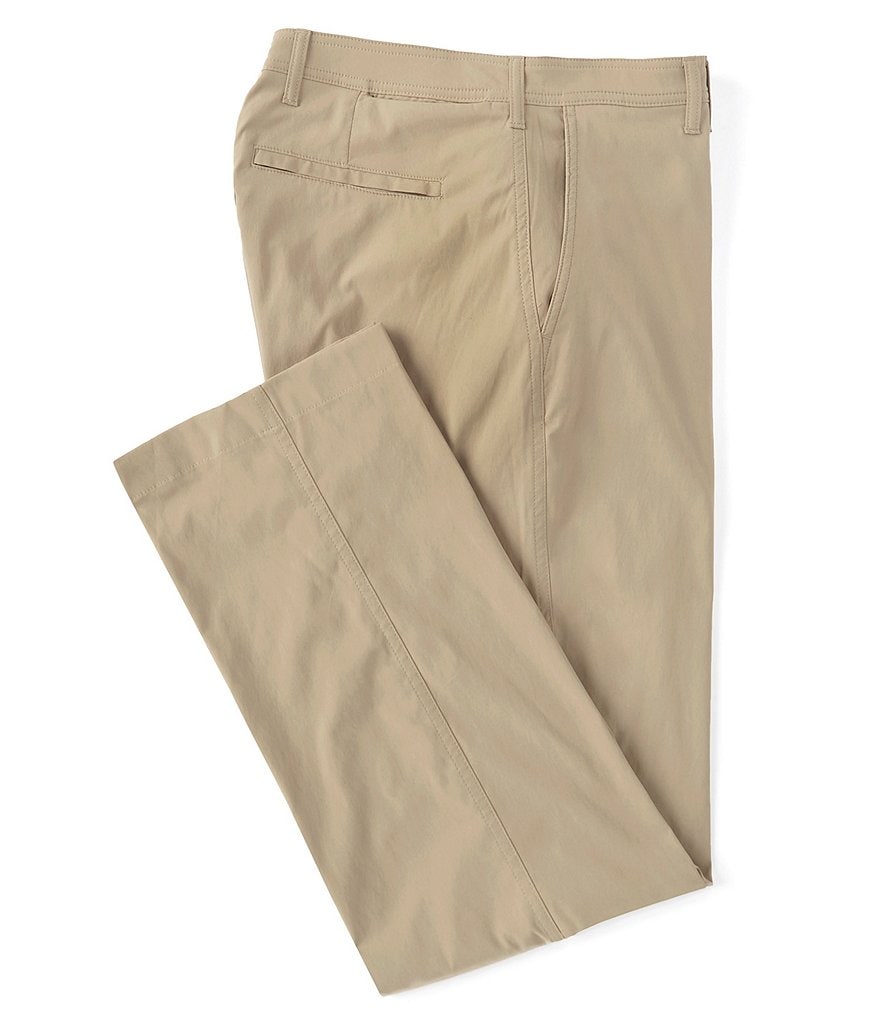 Daniel Cremieux Signature Solid Flat-Front Performance Stretch Pants
