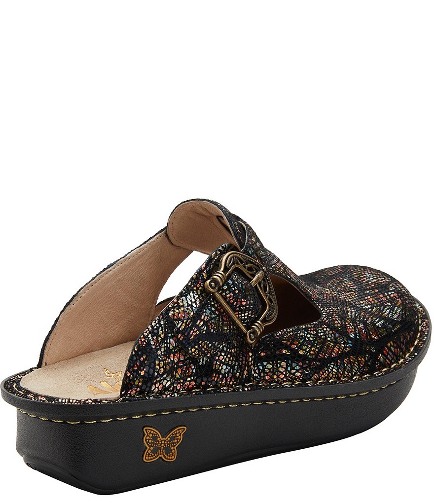 Schutz Sionne Clear Vinyl Pointed Toe Mules