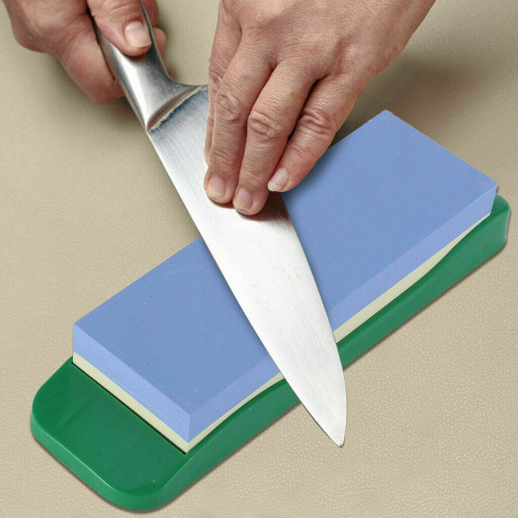 Premium Whetstone ening Stone 1000/3000 Knife ener W/ Plastic Holder