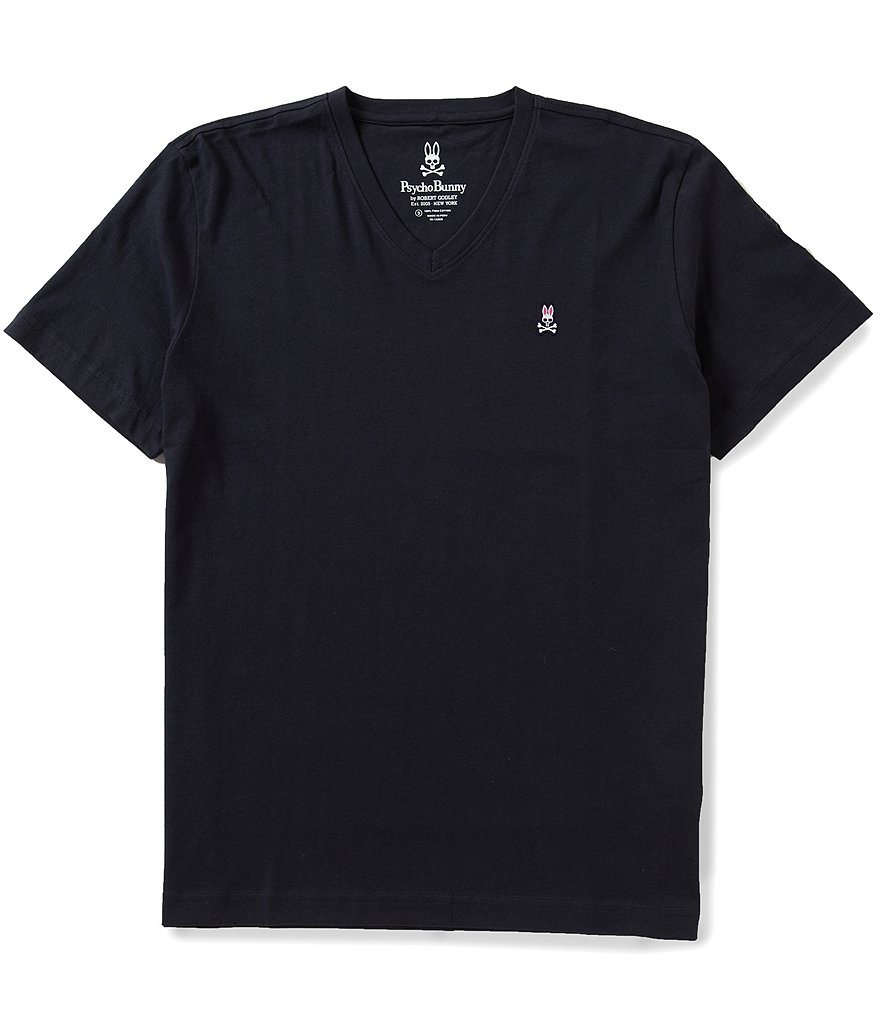 Psycho Bunny V-Neck Short-Sleeve Tee