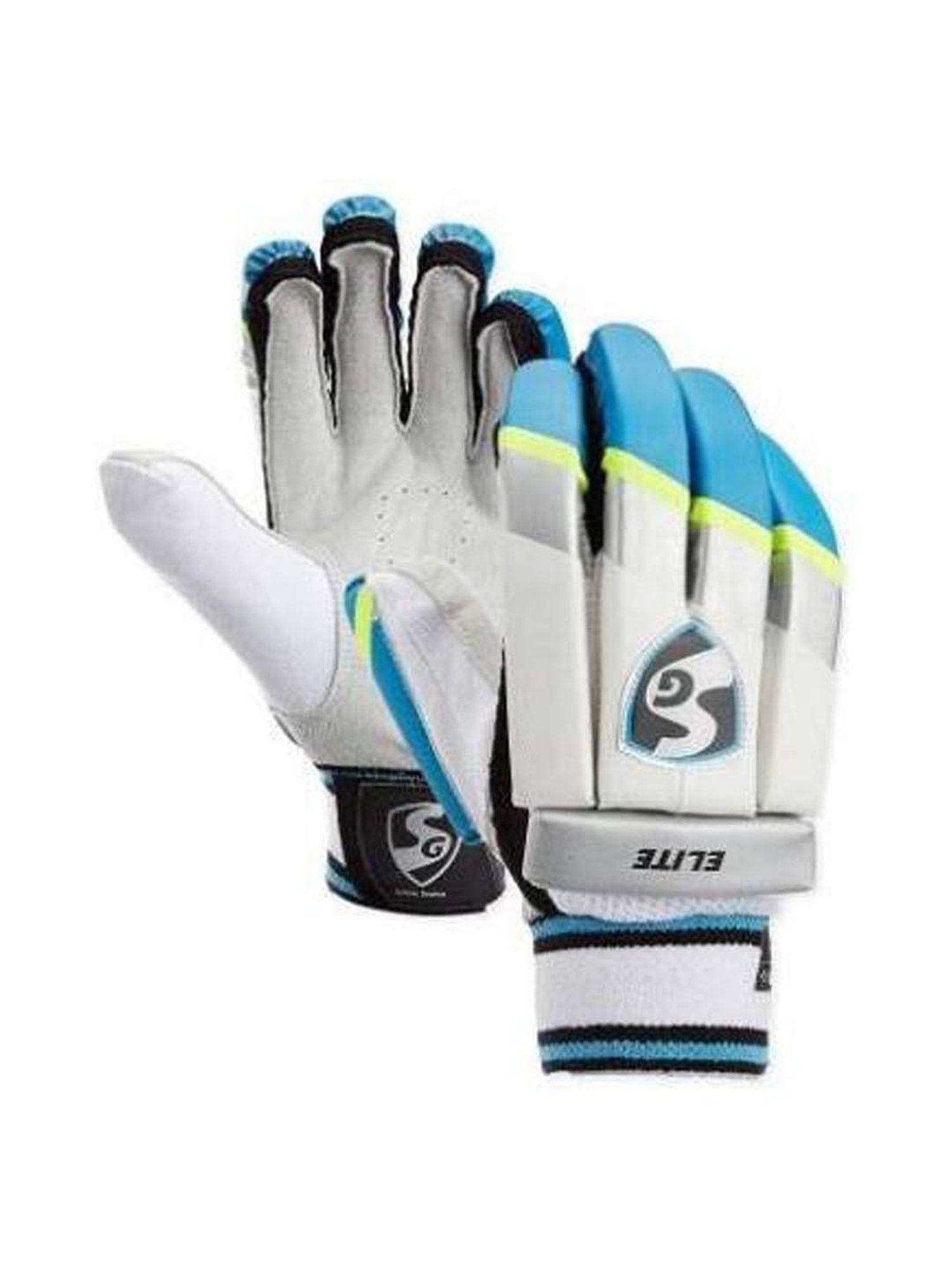 SG White Elite LH Batting Gloves for Adult