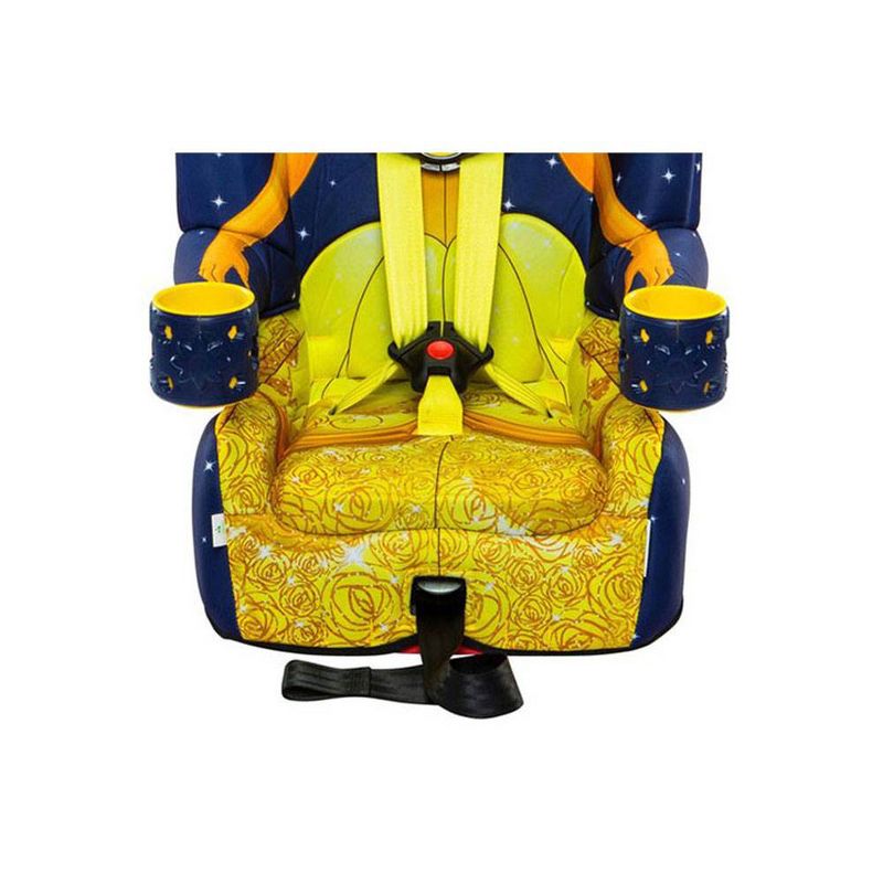 Kids Embrace Disney Princess Belle Combination 5 Point Harness Booster Car Seat