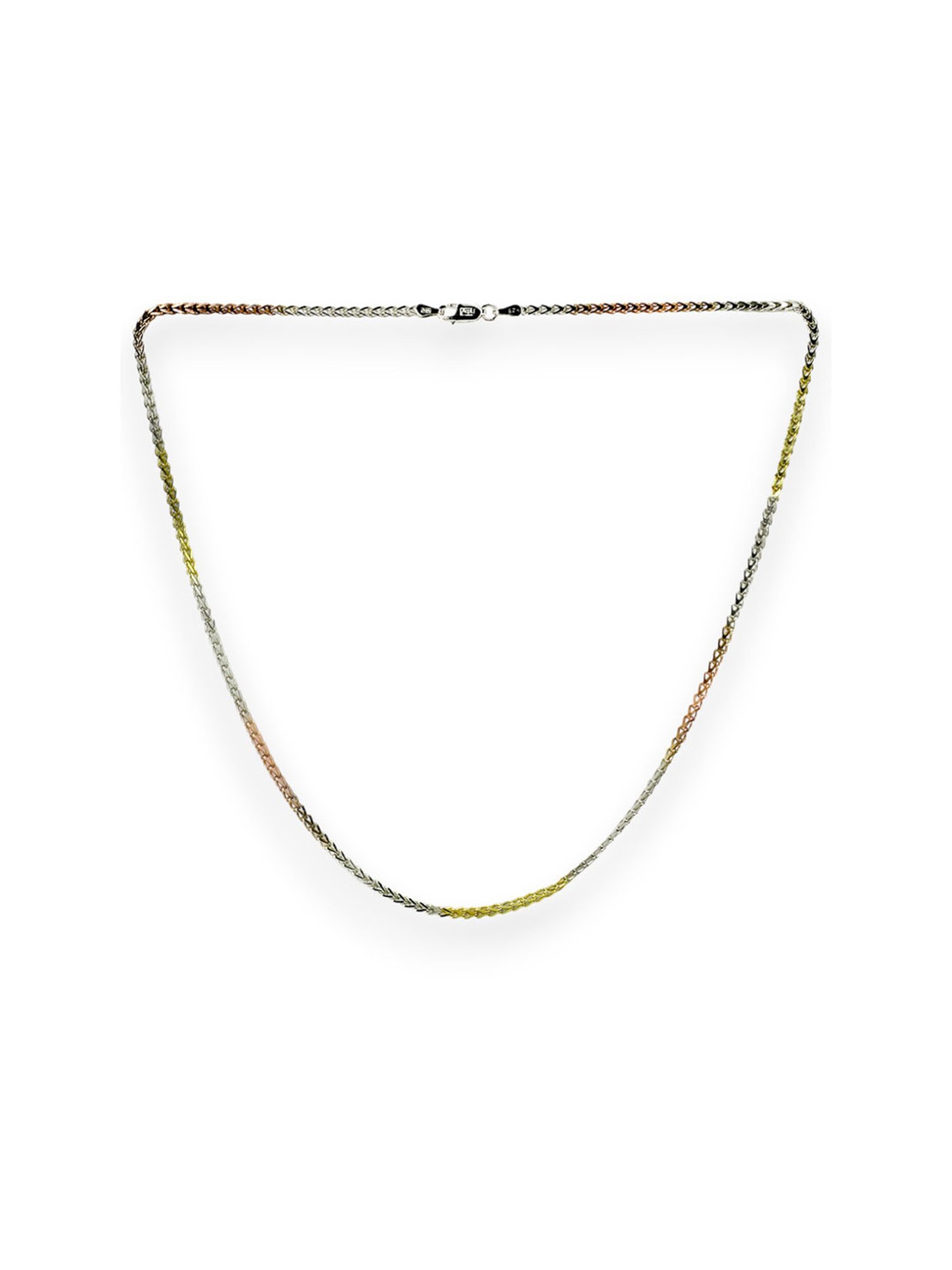 Taraash 92.5 Sterling Silver Chain for Women