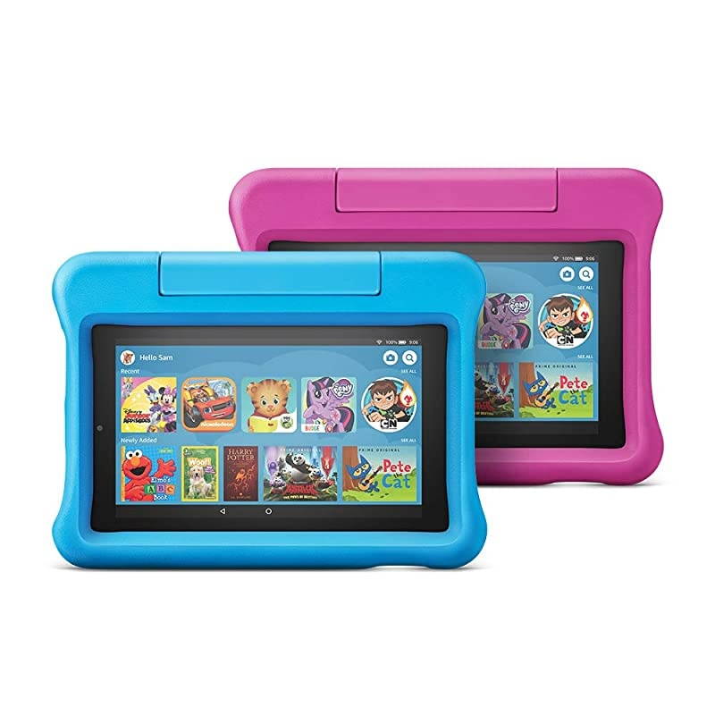 7 Kids Edition Tablet 2Pack 16 GB BluePink KidProof Case