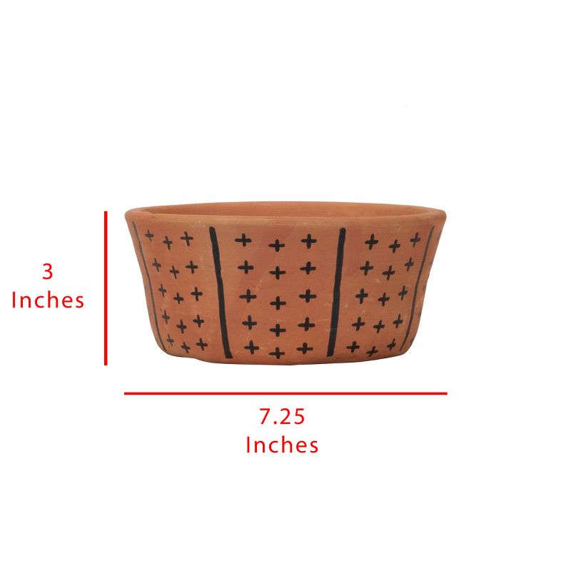The HC Companies 3 Inch Round Plastic Sprite Decorative Indoor Flower Succulent Planter Pot with Drain Plug Hole, Artisan Taupe