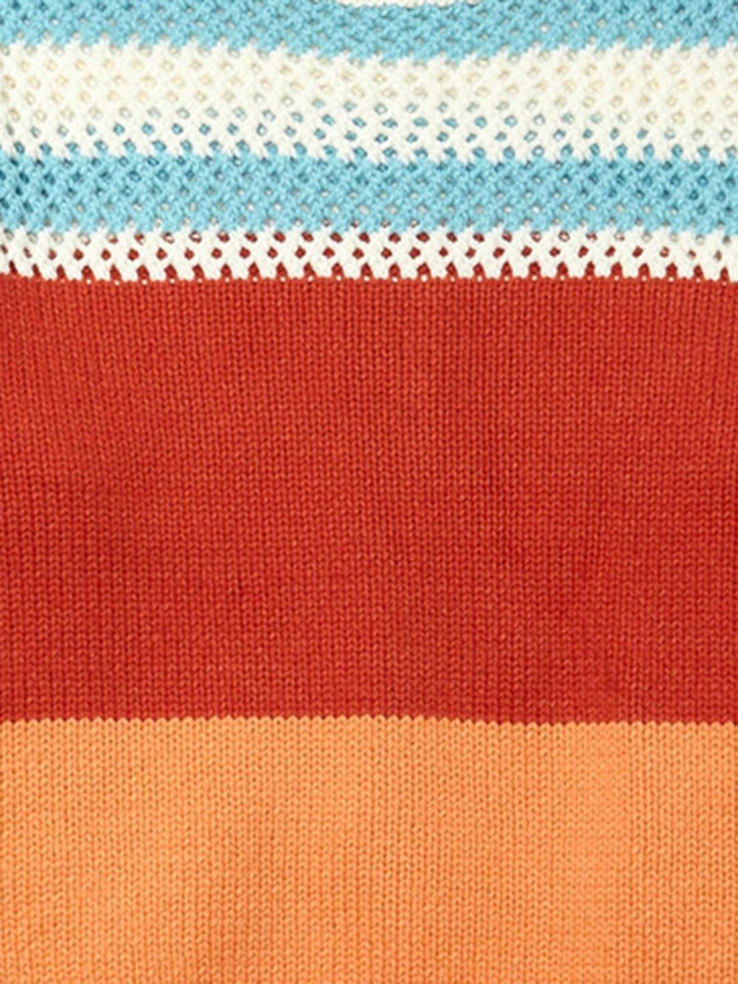 American Eagle Outfitters Multicolor Round Neck Sweater