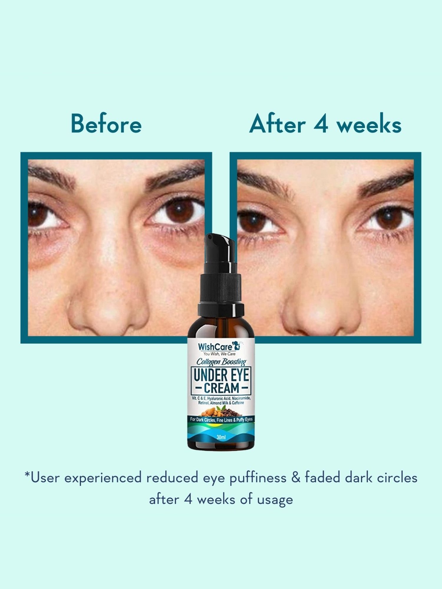 Wishcare Collagen Boosting Under Eye Cream - 30 ml