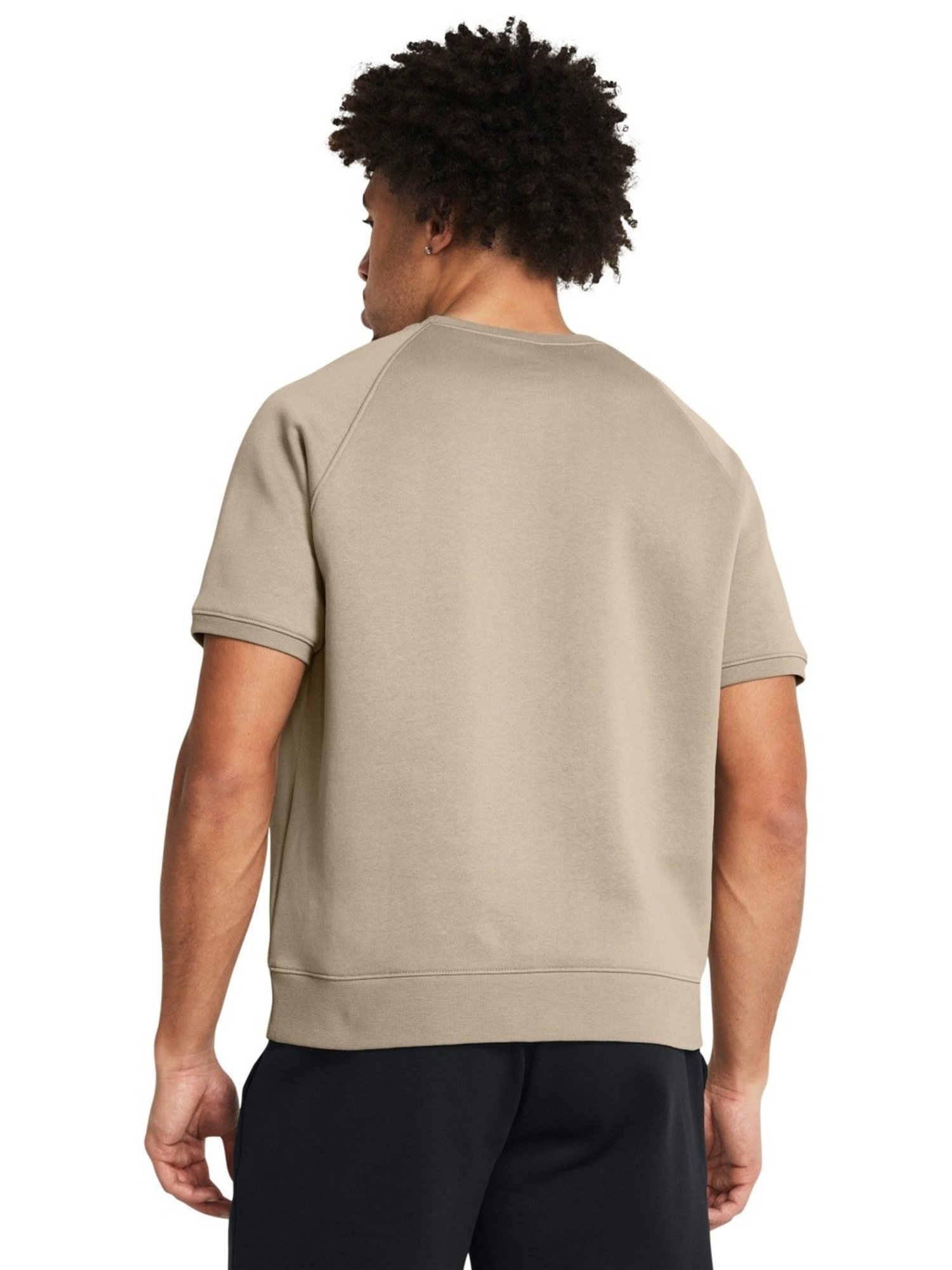 Under Armour Grey Cotton Slim Fit Printed T-Shirt