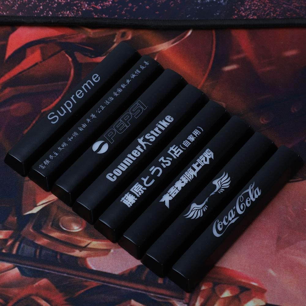 youyu6-2o521 keycap Set Novelty ABS 1.5mm Thickness 6.25 Spacebar Keycap Shine Through Keycaps Profile for Mechanical Gaming Keyboard for Keyboard (Axis Body : 3 pcs Randomly, Color : Kit 4)