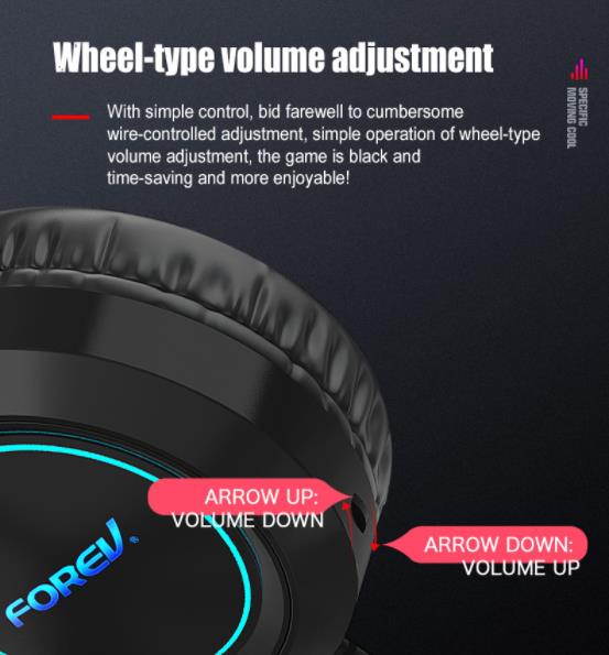 Wired Gaming Headset 7.1 Surround Sound Stereo Earphones USB Microphone Breathing RGB Light G93 For PC Gamer Headphones