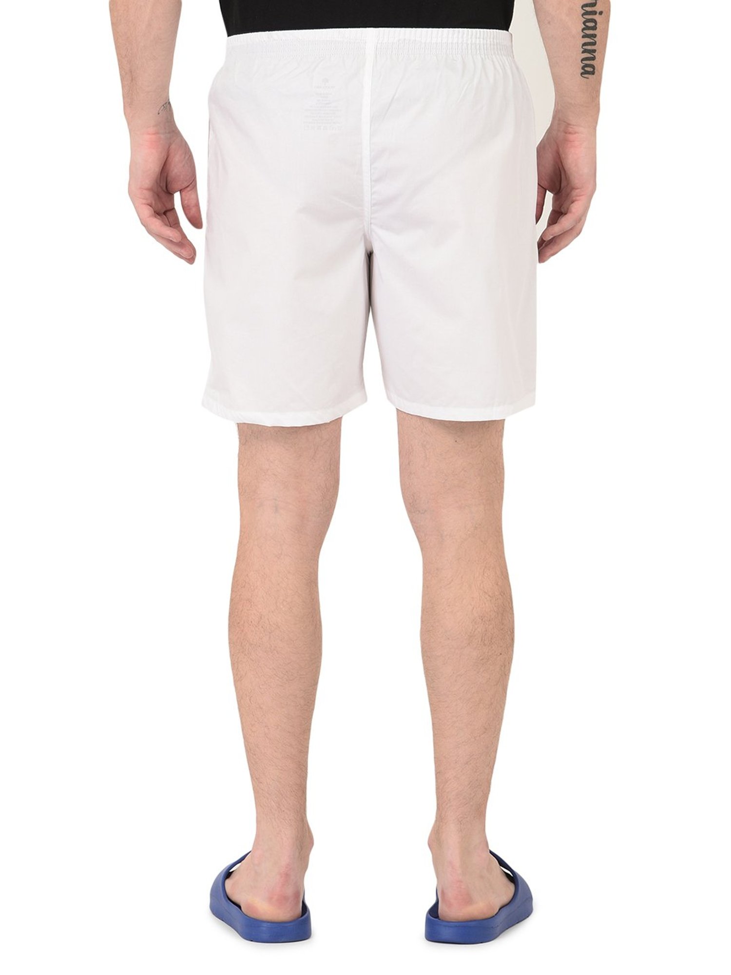Woodland White Nightwear Shorts