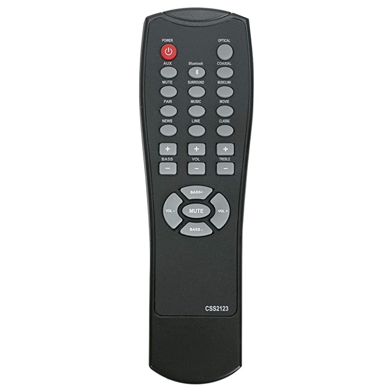 Replaced Remote fit for Philips Sound Bar Speaker Subwoofer CSS2133 B F7 BF7 F7 CSS2133B98 CSS2133BF7 996510050576 996510054954 996510063326