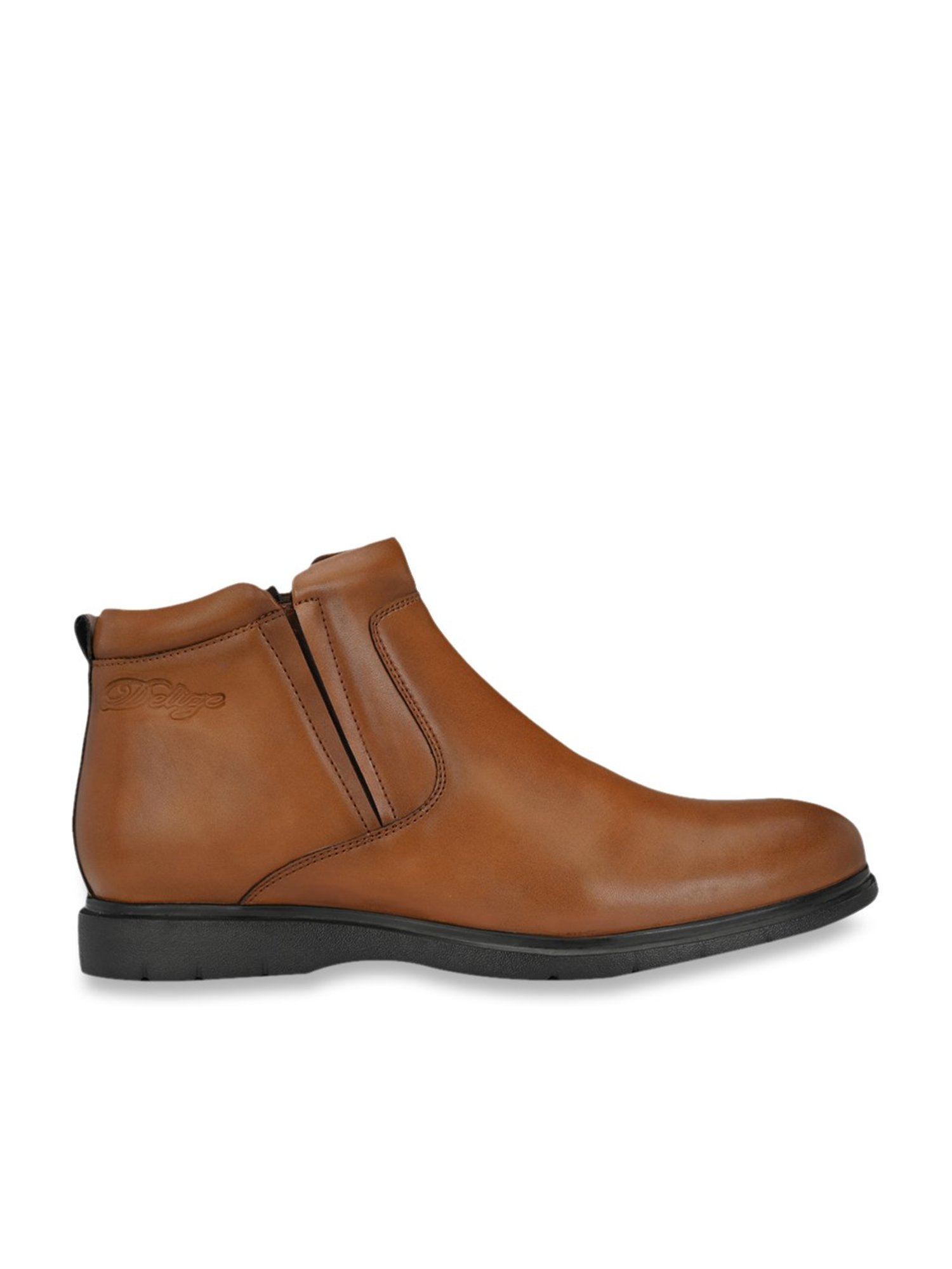 Delize Men's Tan Formal Boots