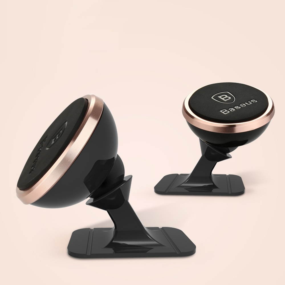 Baseus Cell Phone Holder for Car Windshield Air Vent Car Phone Mount Paste 360 Degree Rotation Suction Cup Dashboard Phone Holder Car Mount Wide Compatible with Phone