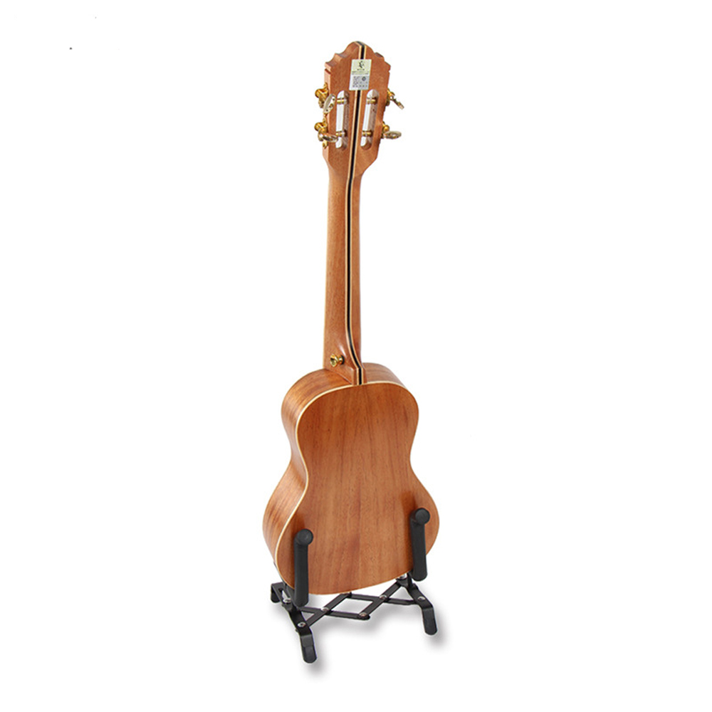 Magace Stretching Instrument Stand for Ukuleles & Violins Black