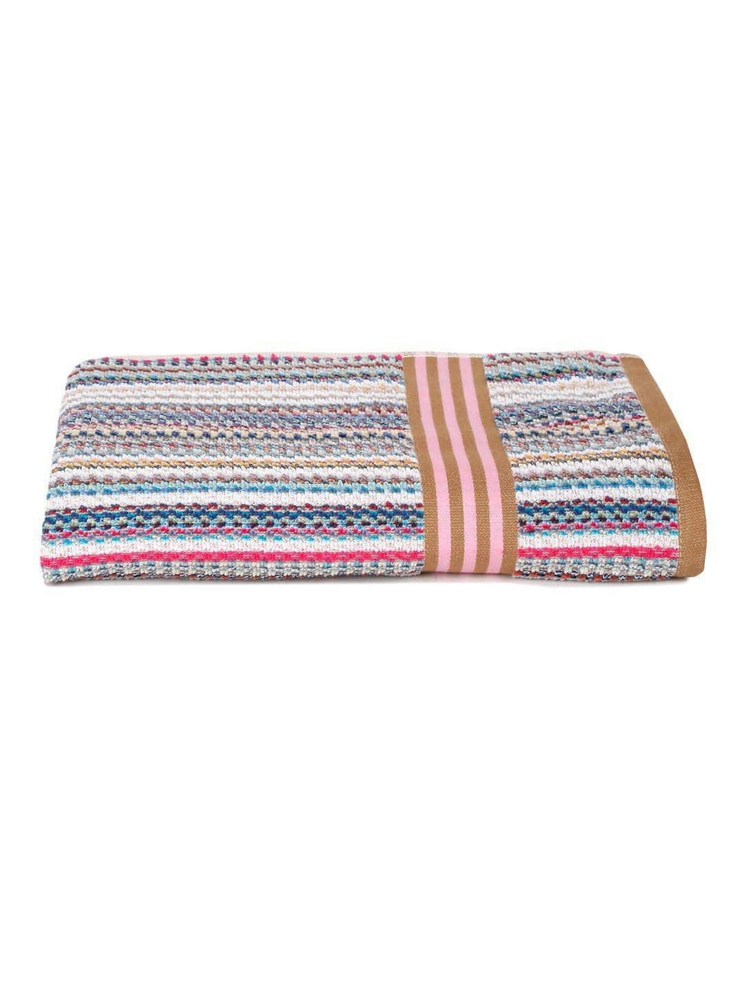 Creeva Popcorn Multicolor Cotton 500 GSM Weave Bath Towel