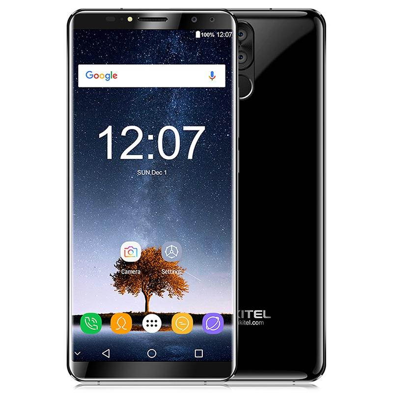 OUKITEL K6 4G Phablet 6.0 inch Android 7.1 MTK6763 Octa Core 2.0GHz 6GB RAM 64GB ROM 6300mAh Battery Four Cameras Fingerprint Recognition