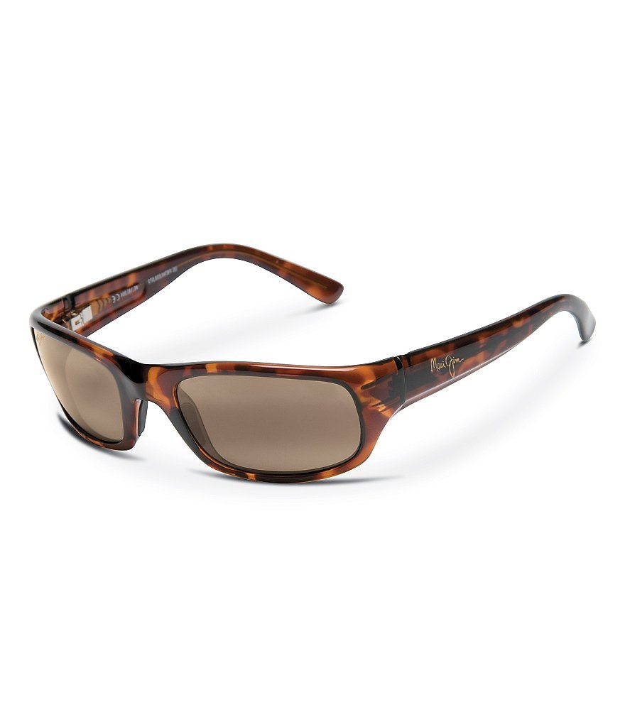 Maui Jim Stingray PolarizedPlus2&reg; Wrap 55mm Sunglasses