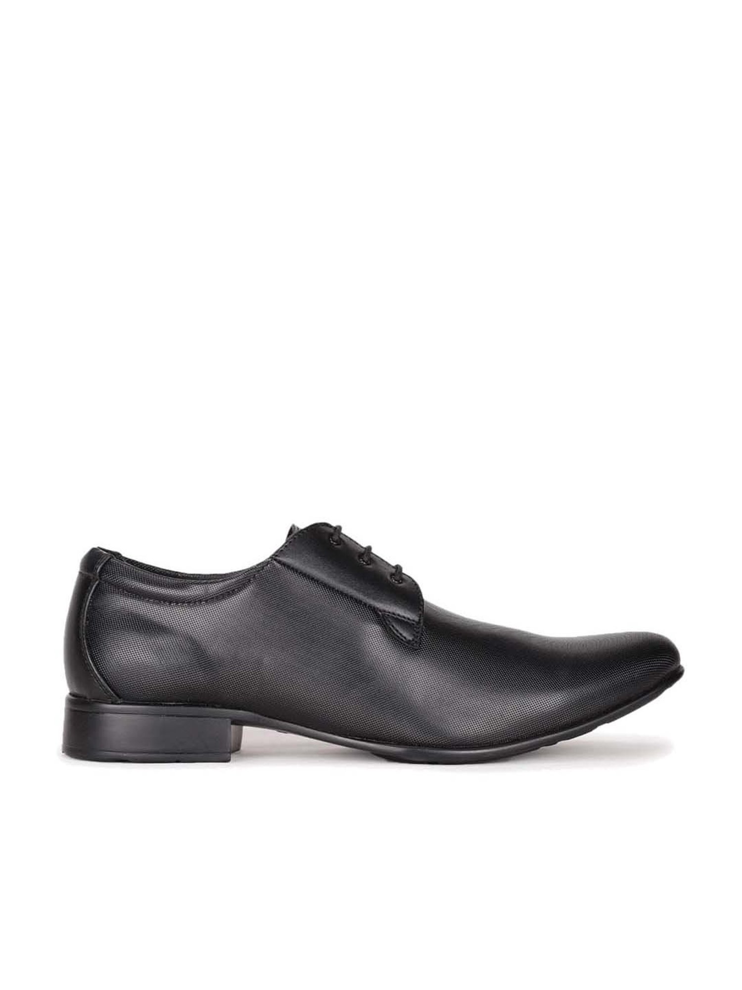 Bata Men's Black Derby Shoes